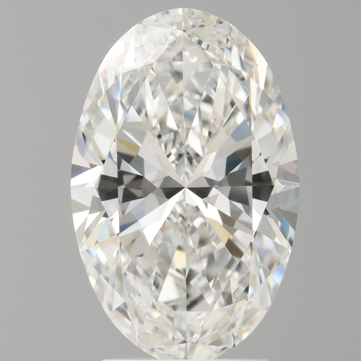 3.08 Carat Oval Shaped, Ideal Cut, E Color, VVS2 Clarity, IGI Certified Lab Grown Diamond