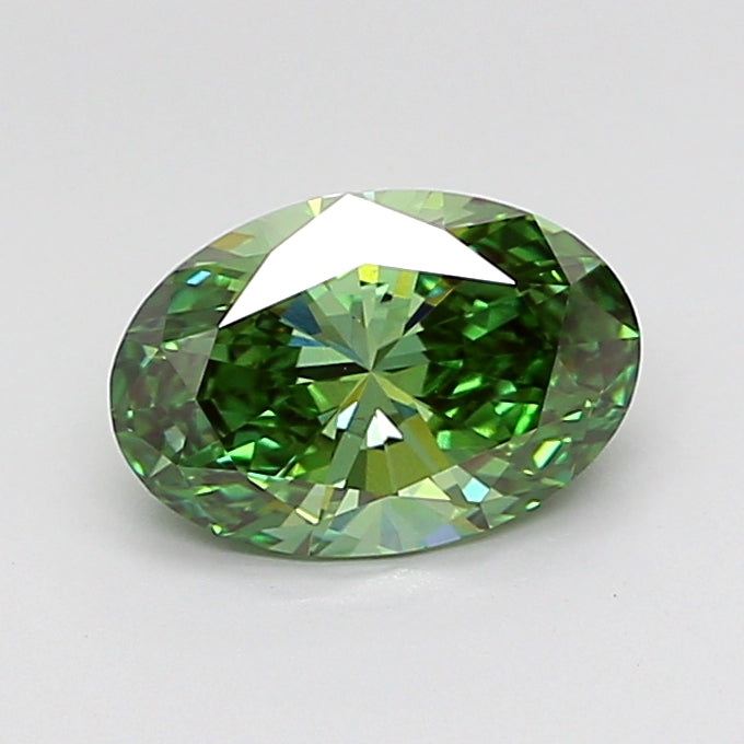 2.01 Carat Oval Shaped, Excellent Cut, VS1 Clarity, IGI Certified Lab Grown Diamond
