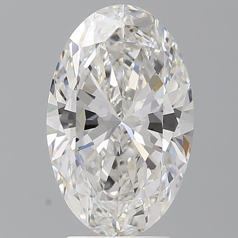 3.57 Carat Oval Shaped, Ideal Cut, E Color, VS1 Clarity, IGI Certified Lab Grown Diamond