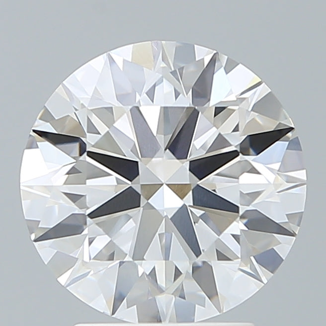 3.10 Carat Round Shaped, Ideal Cut, E Color, VVS2 Clarity, IGI Certified Lab Grown Diamond