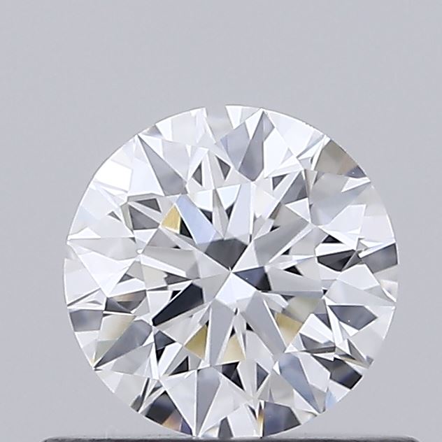0.53 Carat Round Shaped, Ideal Cut, D Color, VVS1 Clarity, IGI Certified Lab Grown Diamond