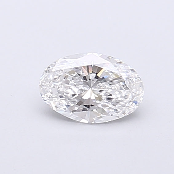 0.39 Carat Oval Shaped, Very Good Cut, D Color, VVS2 Clarity, IGI Certified Lab Grown Diamond