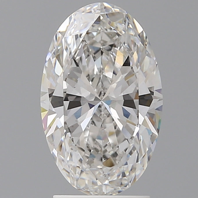 2.57 Carat Oval Shaped, Ideal Cut, E Color, VS1 Clarity, IGI Certified Lab Grown Diamond