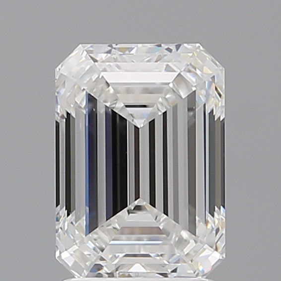 2.08 Carat Emerald Shaped, Ideal Cut, D Color, VVS2 Clarity, IGI Certified Lab Grown Diamond