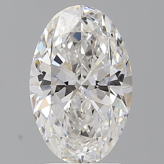 2.59 Carat Oval Shaped, Ideal Cut, F Color, VS1 Clarity, IGI Certified Lab Grown Diamond