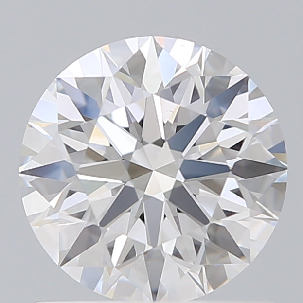 1.12 Carat Round Shaped, Ideal Cut, D Color, VS2 Clarity, IGI Certified Lab Grown Diamond