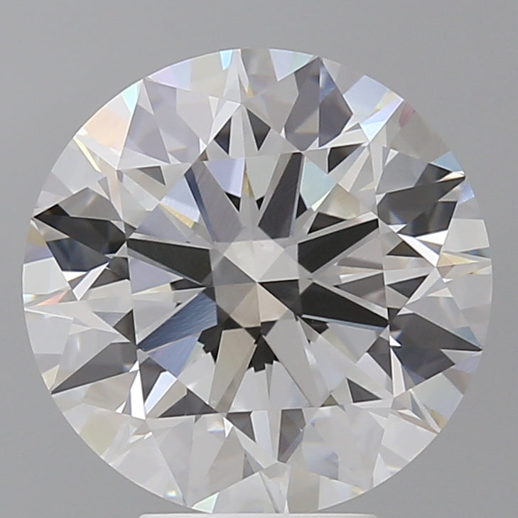 6.03 Carat Round Shaped, Ideal Cut, F Color, VS1 Clarity, IGI Certified Lab Grown Diamond