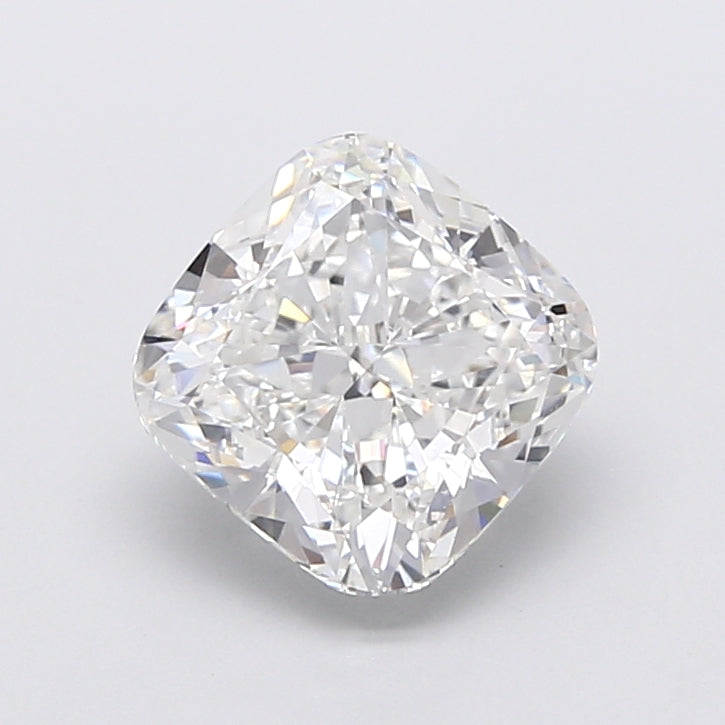 4.03 Carat Cushion Shaped, Very Good Cut, F Color, VVS2 Clarity, IGI Certified Lab Grown Diamond