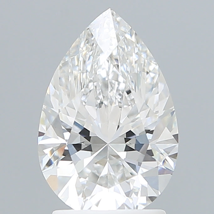 2.22 Carat Pear Shaped, Excellent Cut, D Color, VVS2 Clarity, IGI Certified Lab Grown Diamond