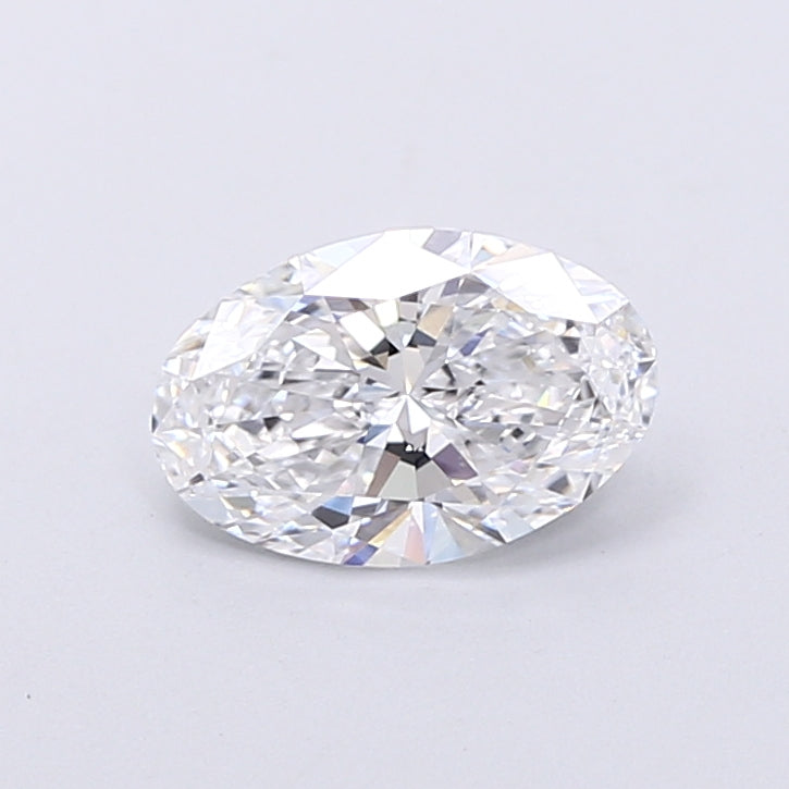 1.10 Carat Oval Shaped, Very Good Cut, D Color, VVS2 Clarity, IGI Certified Lab Grown Diamond
