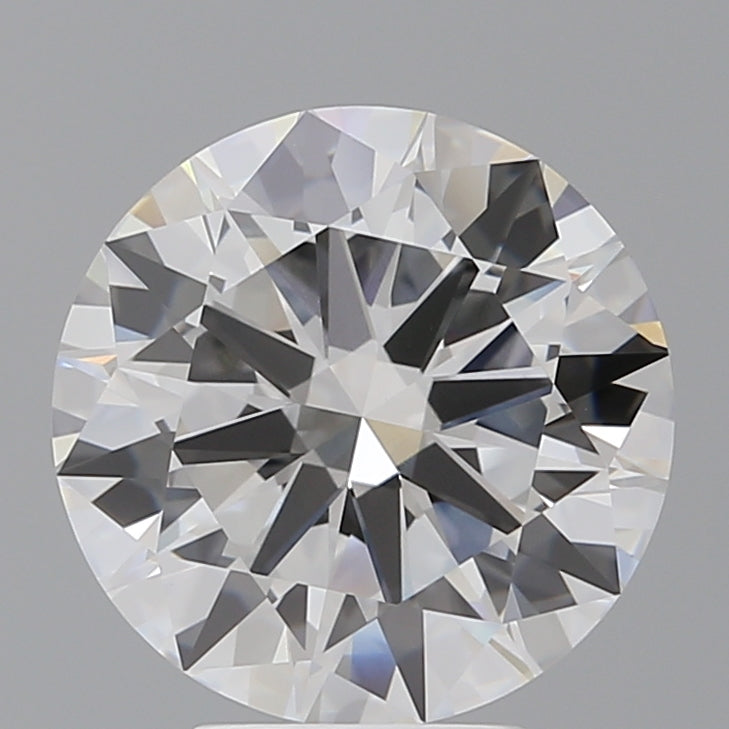 5.03 Carat Round Shaped, Excellent Cut, E Color, VVS2 Clarity, IGI Certified Lab Grown Diamond