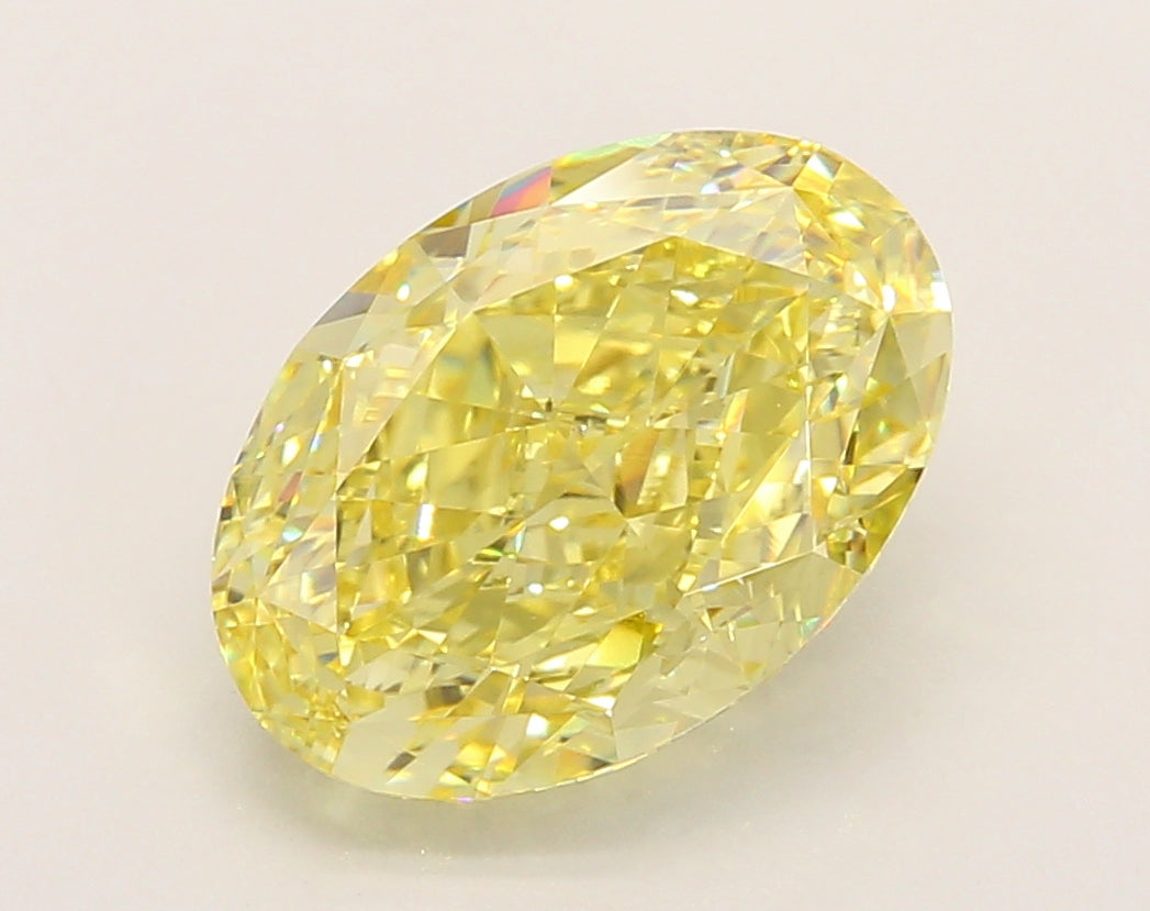 5.01 Carat Oval Shaped, Excellent Cut, VS1 Clarity, IGI Certified Lab Grown Diamond