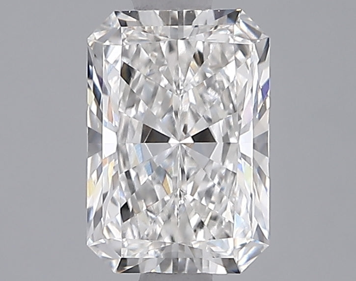 1.28 Carat Radiant Shaped, Ideal Cut, F Color, VVS2 Clarity, IGI Certified Lab Grown Diamond