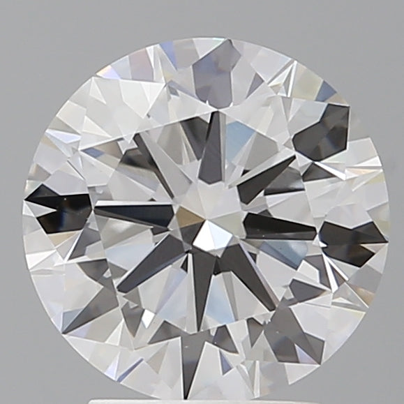 3.01 Carat Round Shaped, Excellent Cut, F Color, VVS2 Clarity, IGI Certified Lab Grown Diamond