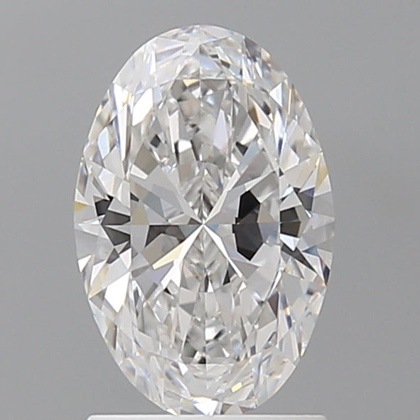 1.58 Carat Oval Shaped, Ideal Cut, E Color, VVS2 Clarity, IGI Certified Lab Grown Diamond