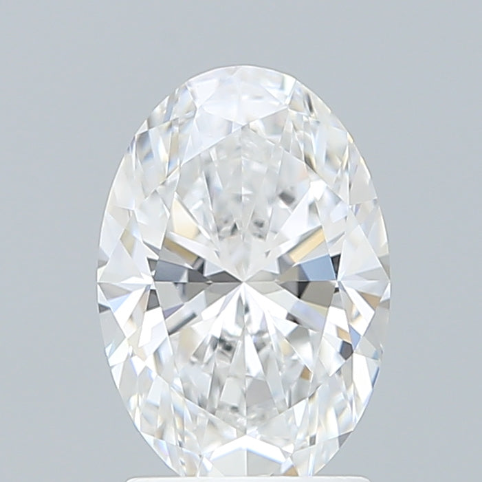 2.05 Carat Oval Shaped, Excellent Cut, D Color, VVS2 Clarity, IGI Certified Lab Grown Diamond