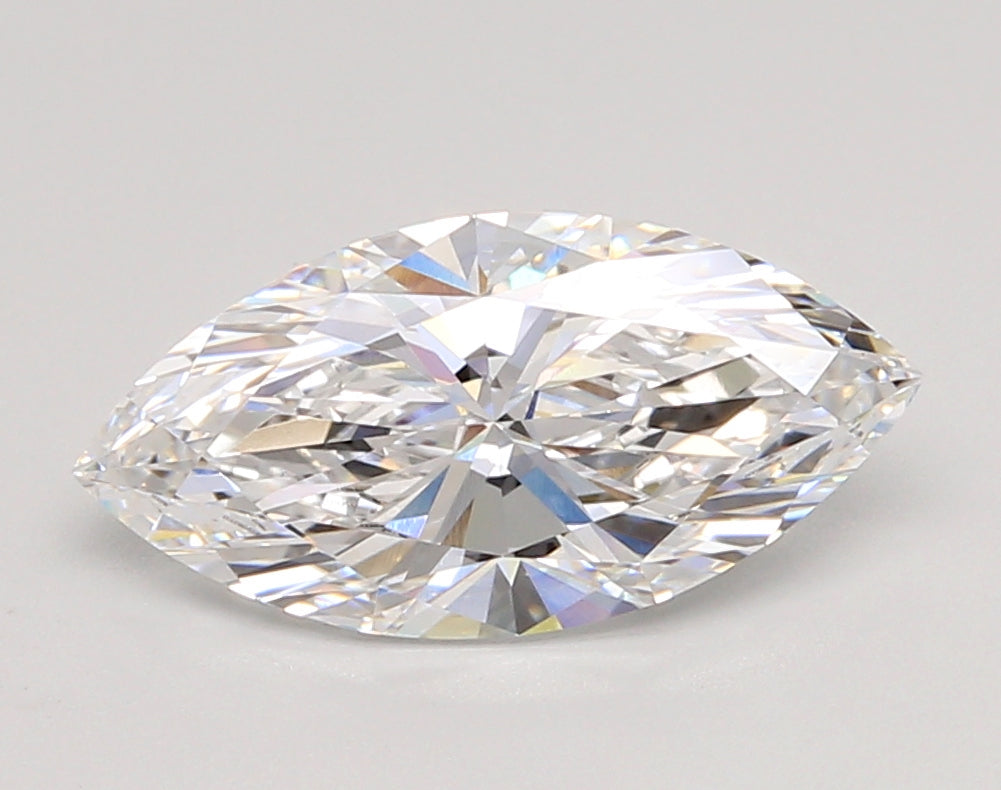 2.52 Carat Marquise Shaped, Ideal Cut, E Color, VVS2 Clarity, IGI Certified Lab Grown Diamond