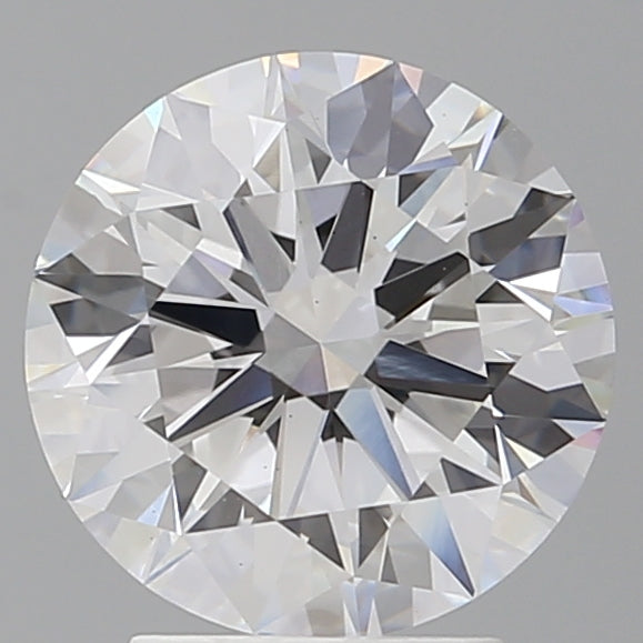 3.09 Carat Round Shaped, Ideal Cut, E Color, VS1 Clarity, IGI Certified Lab Grown Diamond