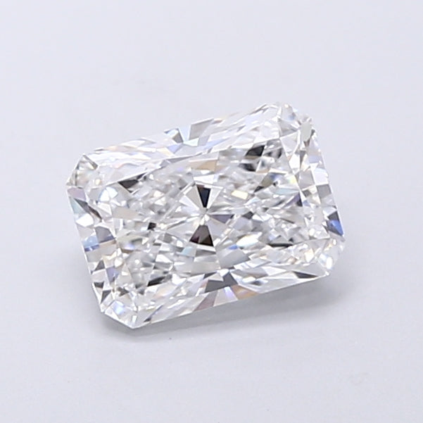 1.55 Carat Radiant Shaped, Very Good Cut, D Color, VS1 Clarity, IGI Certified Lab Grown Diamond