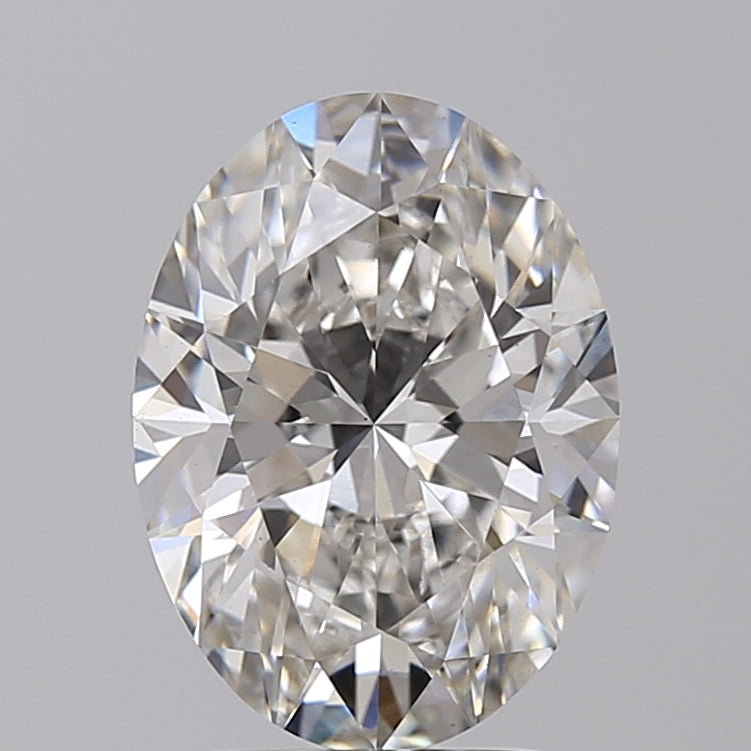 3.00 Carat Oval Shaped, Ideal Cut, G Color, VS1 Clarity, IGI Certified Lab Grown Diamond