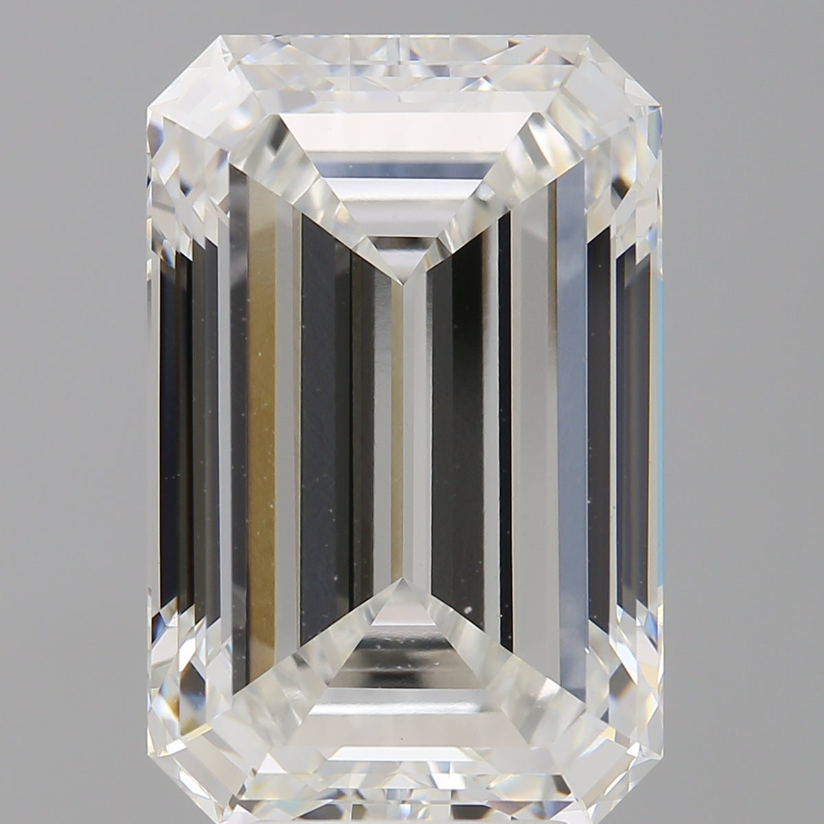8.07 Carat Emerald Shaped, Ideal Cut, F Color, VVS2 Clarity, IGI Certified Lab Grown Diamond