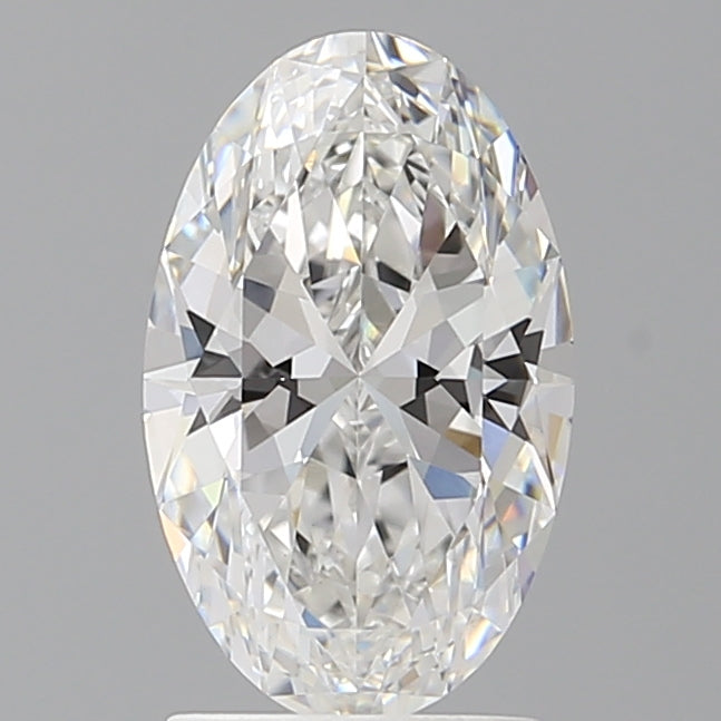 2.03 Carat Oval Shaped, Ideal Cut, E Color, VVS2 Clarity, IGI Certified Lab Grown Diamond