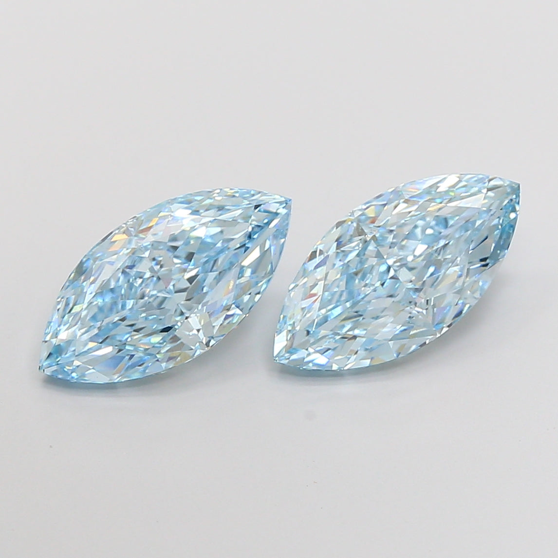 3.08 Carat Marquise Shaped, Ideal Cut, VS1 Clarity, IGI Certified Lab Grown Diamond