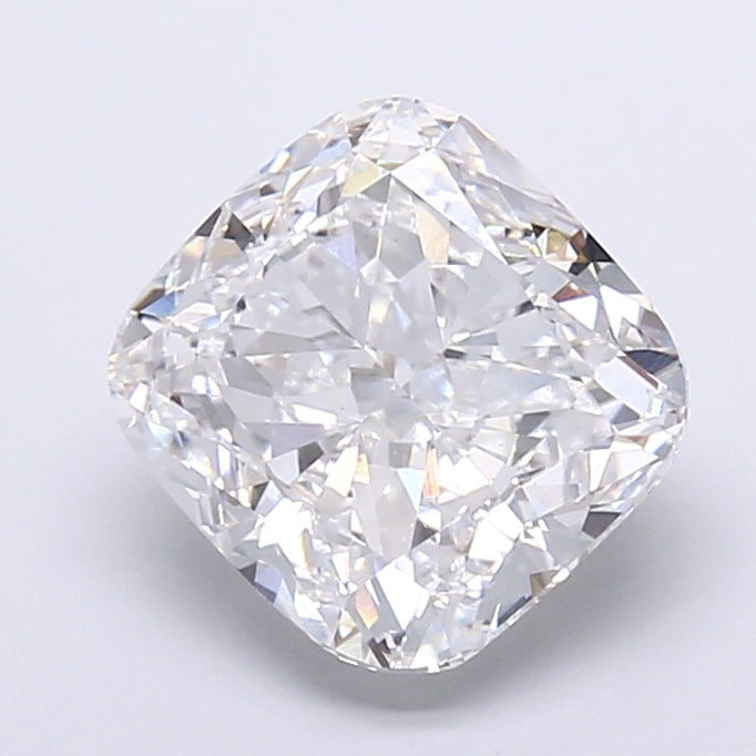 6.02 Carat Cushion Shaped, Very Good Cut, D Color, VS1 Clarity, IGI Certified Lab Grown Diamond