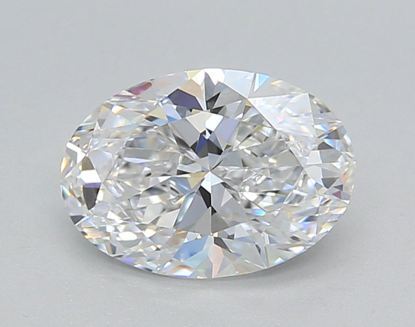 1.60 Carat Oval Shaped, D Color, VVS2 Clarity, IGI Certified Lab Grown Diamond