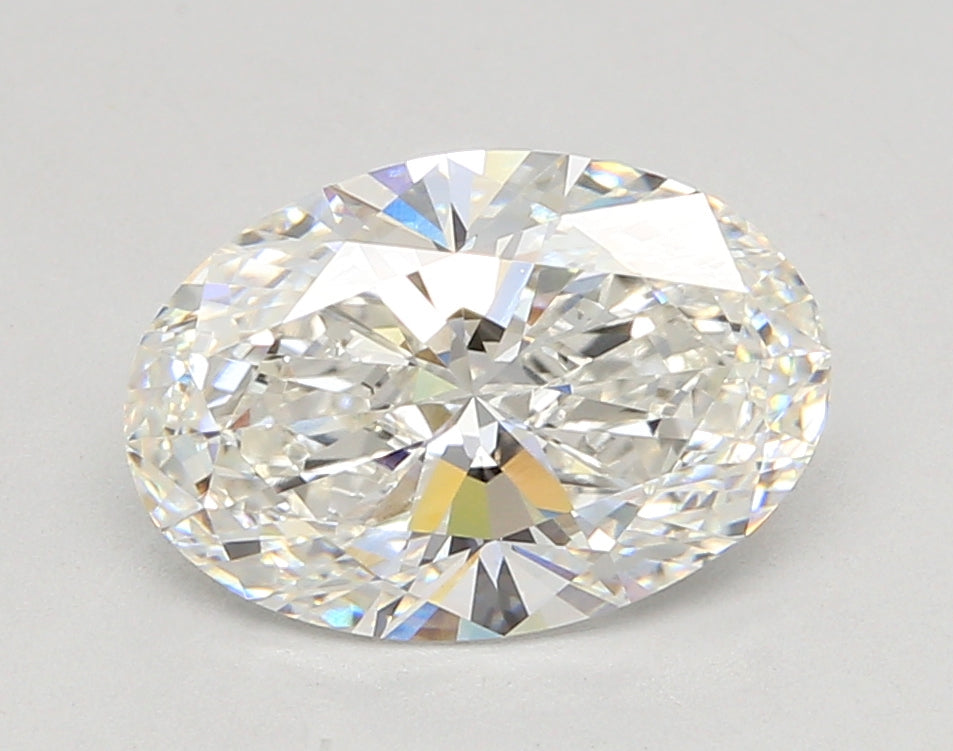3.03 Carat Oval Shaped, Ideal Cut, F Color, VVS1 Clarity, IGI Certified Lab Grown Diamond
