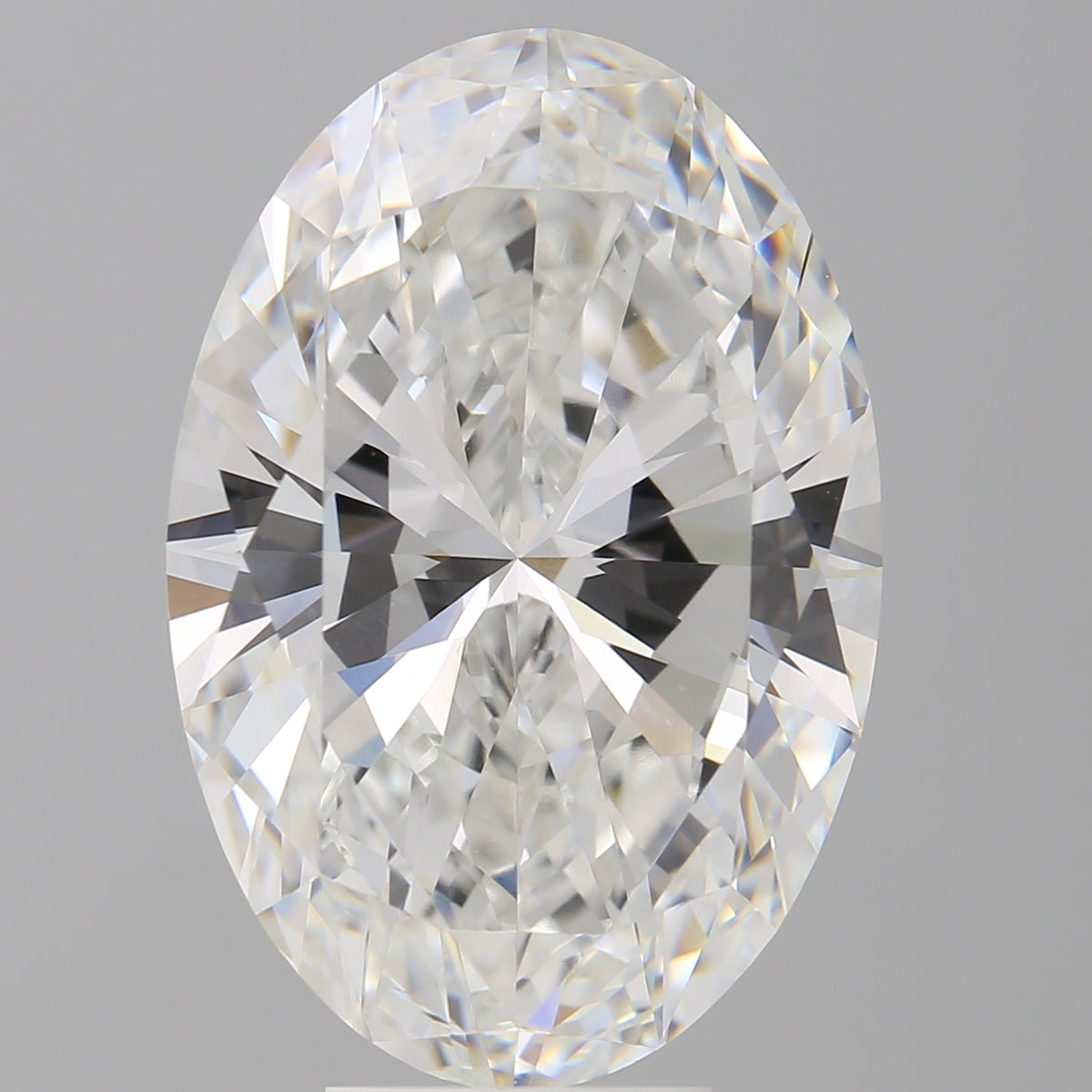 8.00 Carat Oval Shaped, Ideal Cut, F Color, VVS2 Clarity, IGI Certified Lab Grown Diamond