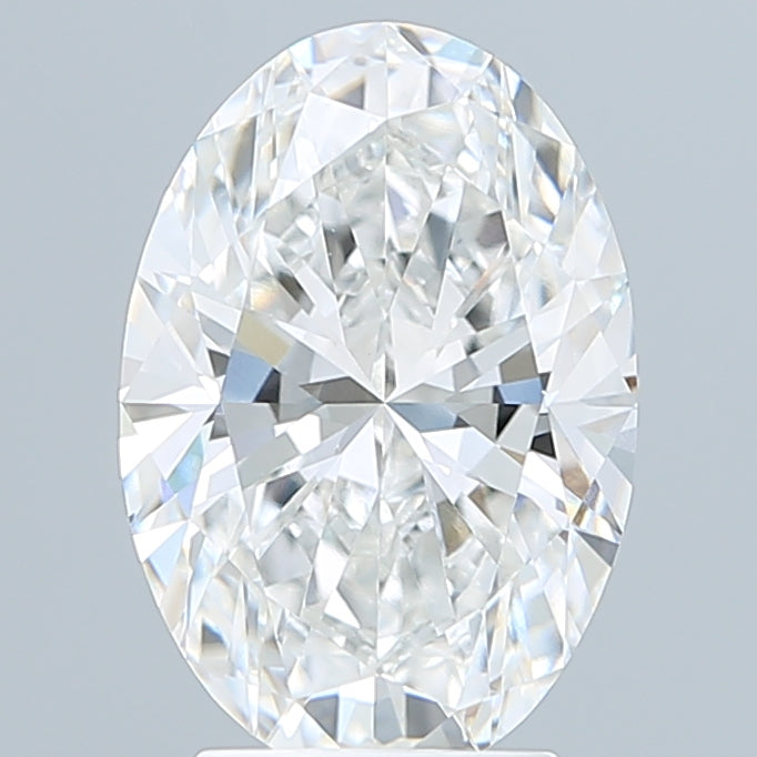 3.41 Carat Oval Shaped, Ideal Cut, E Color, VVS2 Clarity, IGI Certified Lab Grown Diamond