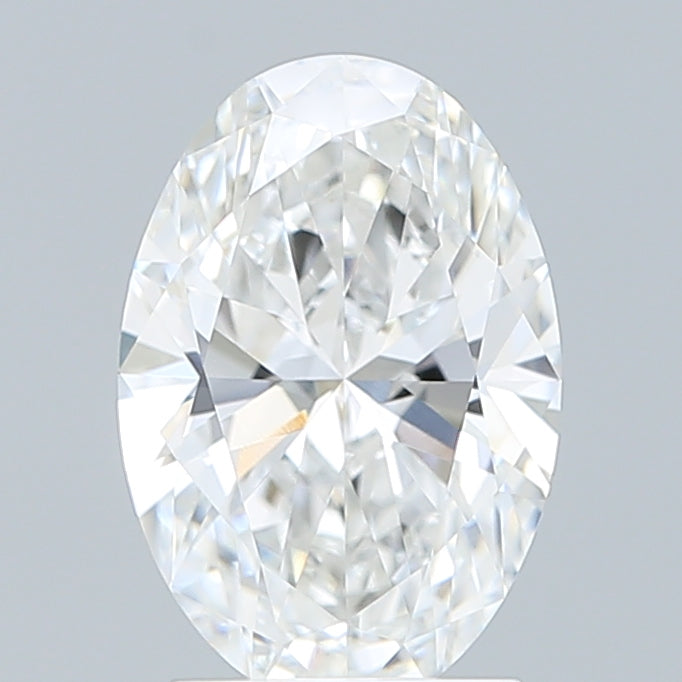 2.18 Carat Oval Shaped, Ideal Cut, E Color, VVS1 Clarity, IGI Certified Lab Grown Diamond