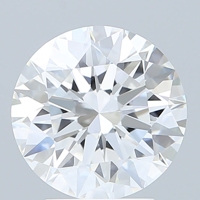 3.10 Carat Round Shaped, Ideal Cut, D Color, VVS1 Clarity, IGI Certified Lab Grown Diamond