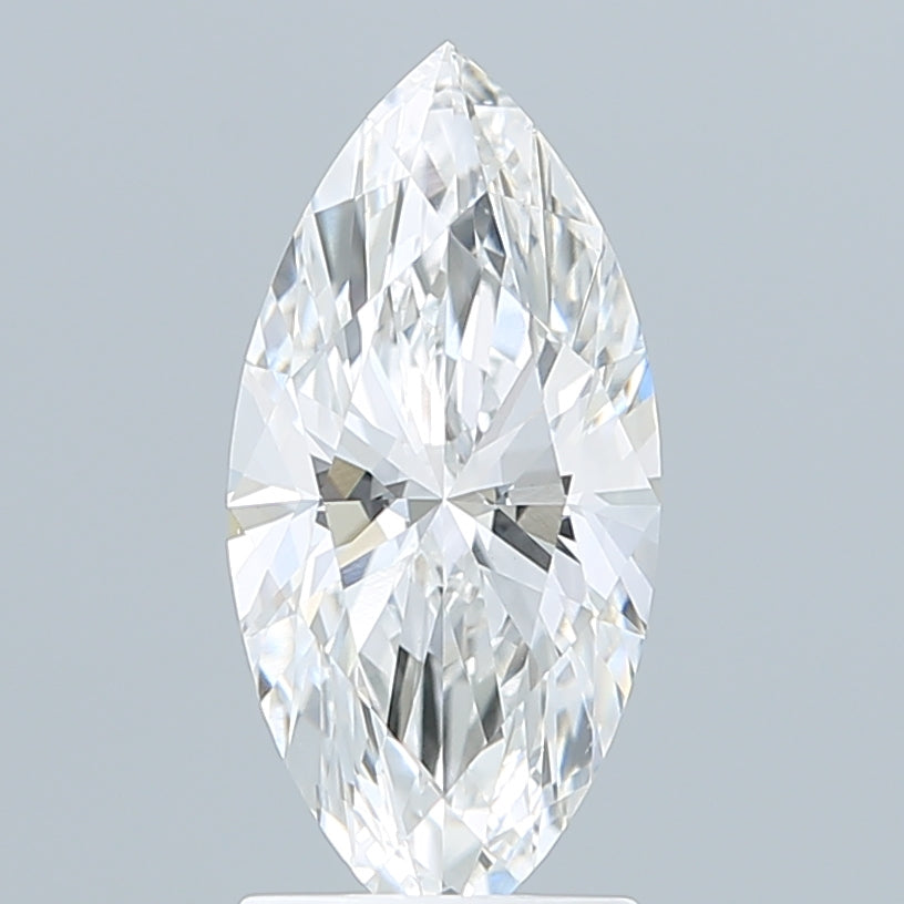 2.03 Carat Marquise Shaped, Ideal Cut, E Color, VVS2 Clarity, IGI Certified Lab Grown Diamond