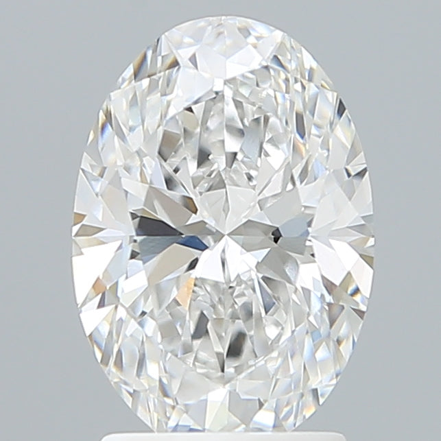 2.26 Carat Oval Shaped, Ideal Cut, D Color, VVS2 Clarity, IGI Certified Lab Grown Diamond