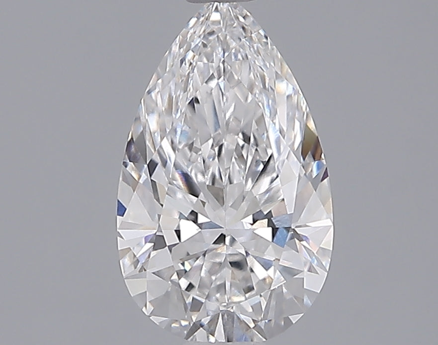1.52 Carat Pear Shaped, Ideal Cut, D Color, VVS1 Clarity, IGI Certified Lab Grown Diamond