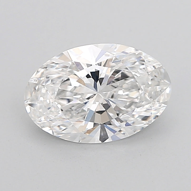 2.26 Carat Oval Shaped, Ideal Cut, D Color, VVS2 Clarity, IGI Certified Lab Grown Diamond
