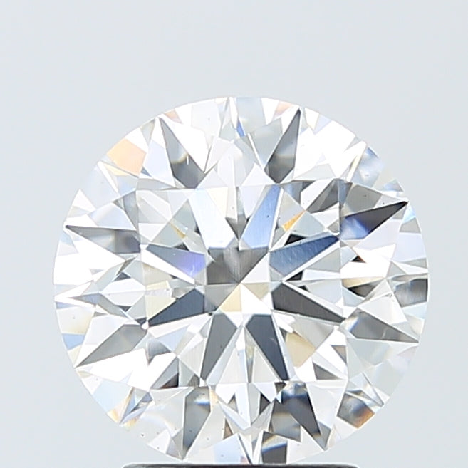 3.09 Carat Round Shaped, Ideal Cut, E Color, VS1 Clarity, IGI Certified Lab Grown Diamond