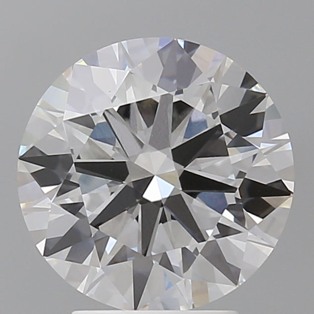 3.52 Carat Round Shaped, Ideal Cut, E Color, VVS2 Clarity, IGI Certified Lab Grown Diamond
