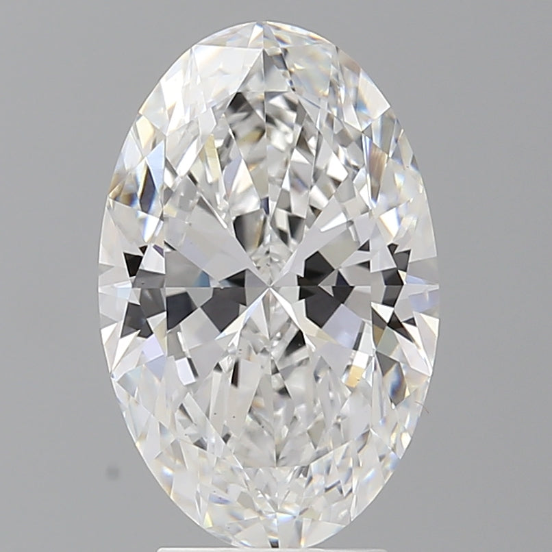 4.04 Carat Oval Shaped, Ideal Cut, E Color, VS1 Clarity, IGI Certified Lab Grown Diamond
