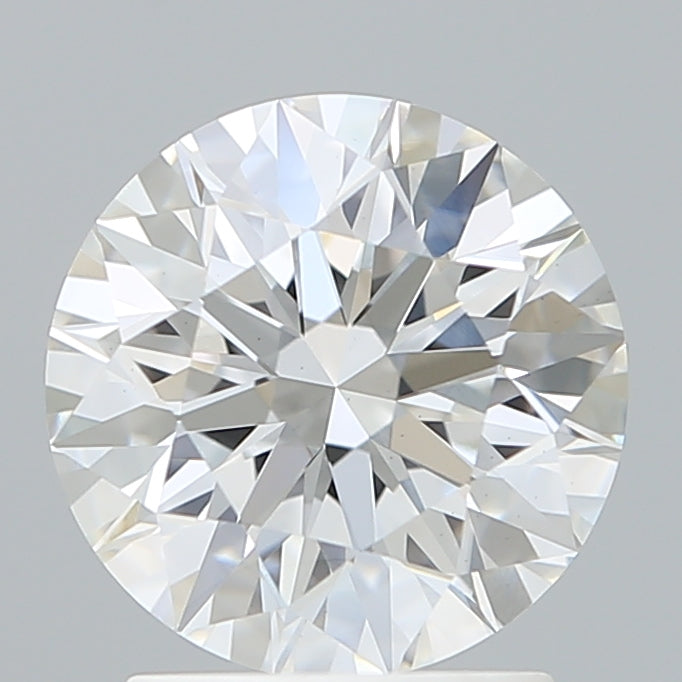 2.10 Carat Round Shaped, Excellent Cut, E Color, VVS2 Clarity, IGI Certified Lab Grown Diamond