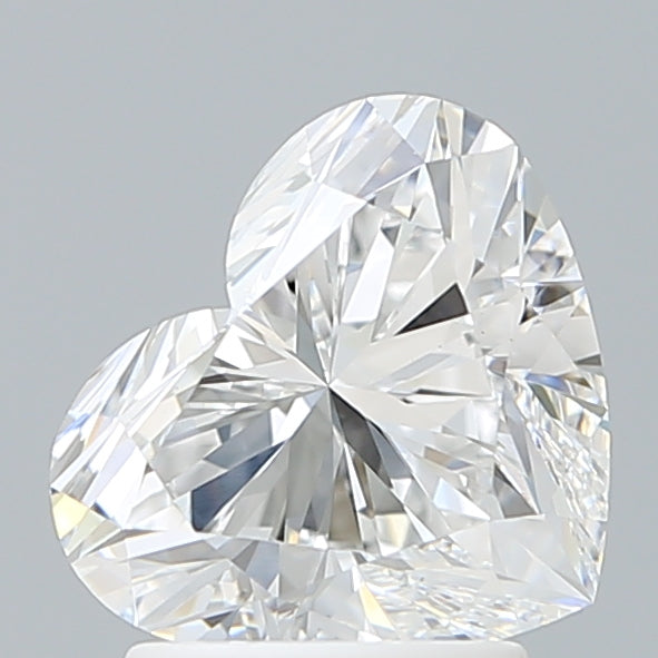 2.21 Carat Heart Shaped, Ideal Cut, E Color, VS1 Clarity, IGI Certified Lab Grown Diamond