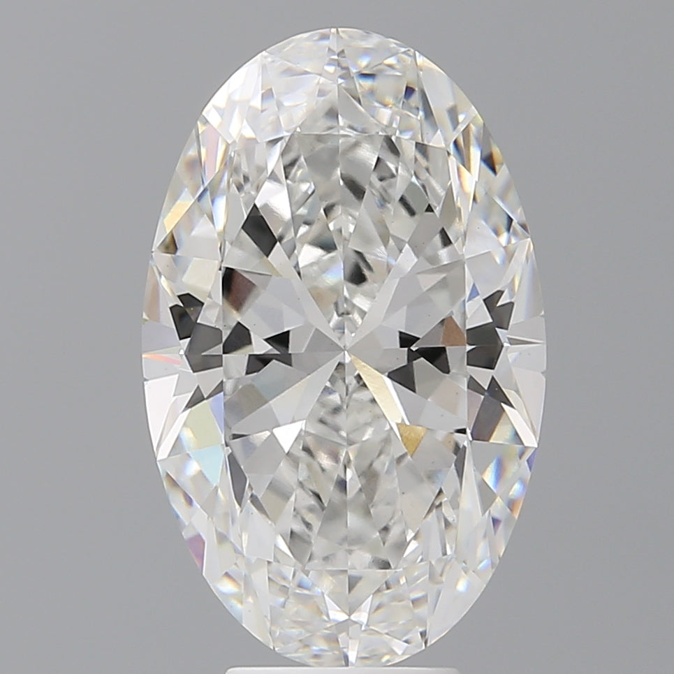 6.61 Carat Oval Shaped, Ideal Cut, E Color, VVS2 Clarity, IGI Certified Lab Grown Diamond