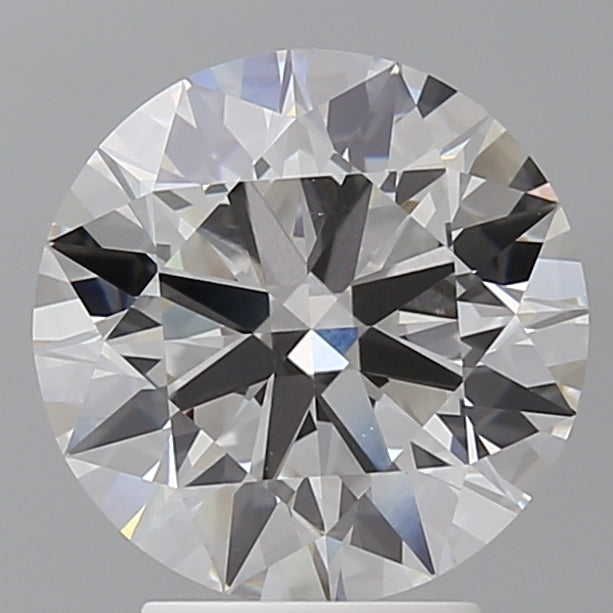 3.50 Carat Round Shaped, Ideal Cut, F Color, VVS2 Clarity, IGI Certified Lab Grown Diamond