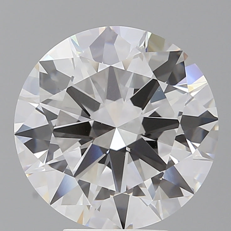 5.51 Carat Round Shaped, Excellent Cut, E Color, VVS2 Clarity, IGI Certified Lab Grown Diamond