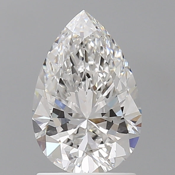 1.57 Carat Pear Shaped, Excellent Cut, E Color, VVS2 Clarity, IGI Certified Lab Grown Diamond