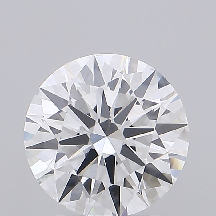 2.11 Carat Round Shaped, Ideal Cut, E Color, VVS2 Clarity, IGI Certified Lab Grown Diamond