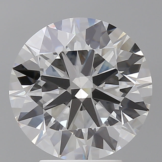 4.01 Carat Round Shaped, Ideal Cut, E Color, VVS2 Clarity, IGI Certified Lab Grown Diamond