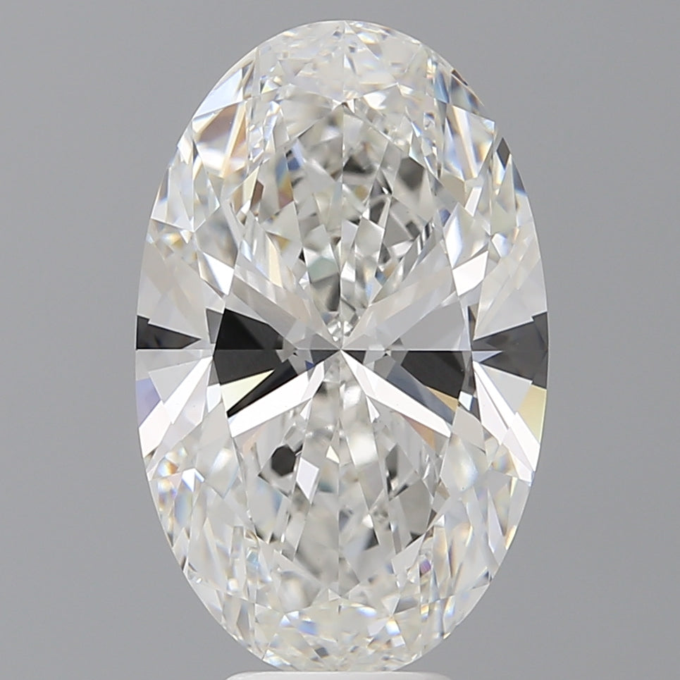 7.02 Carat Oval Shaped, Ideal Cut, F Color, VVS2 Clarity, IGI Certified Lab Grown Diamond
